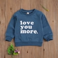 thumbnail image 3 of Fortune Infant Kid Sweatshirt Tops Letter Print Long Sleeve Pullover Autumn Tops, 3 of 6