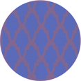 thumbnail image 1 of Ahgly Company Tapis Rond Lavable en Machine Intérieur Transitionnel Bleu Ardoise Clair, 3 Pieds Rond, 1 of 7