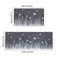 thumbnail image 3 of Hearth & Gear Kitchen Carpet (2 ) S Kitchen Carpet Washable Cushion Comfortable Kitchen Carpet Set Light Rug for Bedroom Extra Large Throw Classroom Rug Carpet Rug for Bedroom Knit Blanket with Pom, 3 of 6