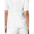 thumbnail image 4 of Adar Universal Scrubs For Women - Lapel Collar Buttoned Scrub Top, 4 of 6