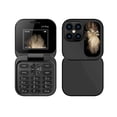 thumbnail image 1 of LNGOOR 2024 New Mini Flip Mobile Phone 2 SIM Card Small Display Foldable Cell C9L4, 1 of 6