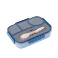 thumbnail image 2 of karymi Border Student Bento Box Children Sealed Fruit Box Salad Box Work Microwave Lunch Box Chopsticks Dip Container Cute Kids Bento Lunch Box Room Decor, 2 of 7