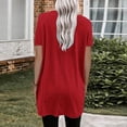 thumbnail image 4 of Chandails Opaques pour Femmes Col Roulé T-Shirt Spandex Femmes Manches Longues Chandail à Rayures pour Femmes Hauts Athlétiques pour Femmes Manches Courtes T Col Hauts pour Femmes T-Shirts de Course pour Femmes Chandails à Col pour Femmes, 4 of 4