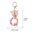 thumbnail image 2 of TopLLC New English Letter Keychain Hanger Car Keychain Bag Accessories Suspension components, 2 of 2