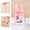 Pink, variant on ZZkhGO Portable 2-Tier Breakfast Salad Cup, 500ml Leakproof Yogurt Oat Container with Fork, Fruit Vegetable Light Meal Cup for Weight Loss Outdoor Travel
