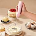 thumbnail image 3 of Vacemry Electric Egg Beater, Multi-Function Whisk for Baking Cream Frothing Milk Powder, Handheld Mixer Blender for Kitchen Home Use, Portable Milk Frother Coffee Foam Maker, 3 of 5