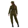 thumbnail image 4 of Plus Size Women's Army Flightsuit Costume, 4 of 4