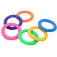 thumbnail image 1 of Bonka Bird Toys 1196 Pk6 Plastic Cane Rack Rings Foot Talon Parrot Budgie Finch Quaker Parrotlet, 1 of 4