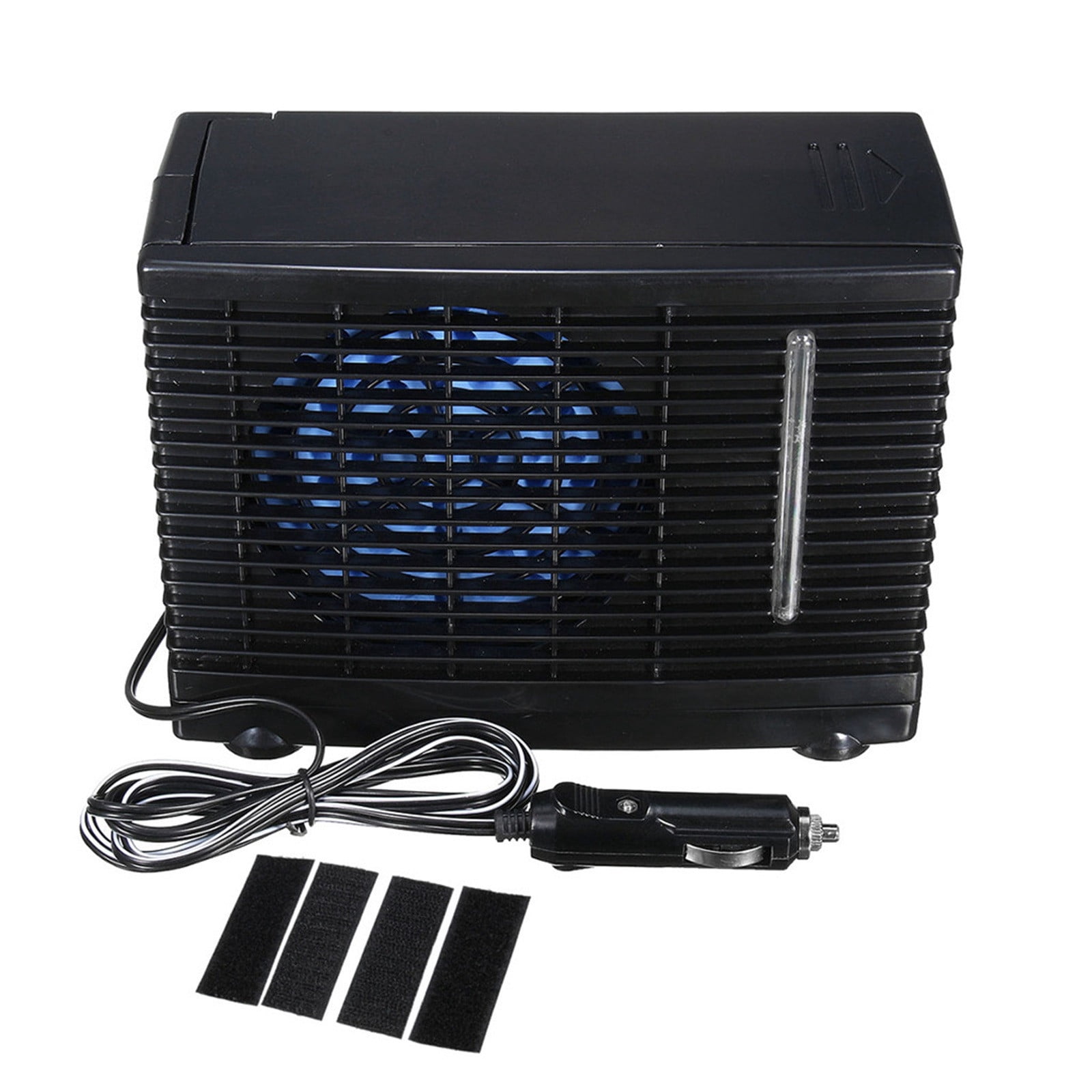 Portable Car Air Conditioner Fan 12V Evaporative Cooler Mini Conditioner For Car Truck Rv Camping Low Noise 2 Wind Levels 7.9X3.7X5.9In