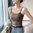 thumbnail image 2 of Timegard Womens Tank Top Scoop Neck Spaghetti Strap Solid Color Casual Slim Fitting Camis Tee Shirts, 2 of 8