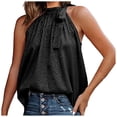 thumbnail image 2 of SMihono Hauts pour Femmes Débardeur pour Femmes Été Femme Dos Nu Col Rond Sans Manches T-Shirt à Imprimé Léopard Hauts Débardeurs pour Femmes Hauts d'Été pour Femmes, 2 of 4