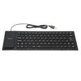 thumbnail image 1 of Amdohai 85 Keys Foldable Flexible Rollup USB Wired Silicone Keyboard Water-resistant Washable for PC Notebook Laptop Dust-resistant, 1 of 6