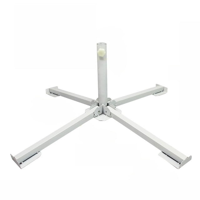 HLONK Support de Parasol de Plage Support de Parasol de Plage Portable Support de Parasol de Plage Pliable Portable Support de Parasol de Plage Pliable Portable Support de Base de Parasol Pare-Soleil pour Patio Extérieur Blanc