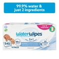 thumbnail image 1 of WaterWipes Sensitive+ Newborn & Baby Wipes, 3-In-1 Cleans, Cares, Protects, 99.9% Water, Unscented & Hypoallergenic, 1 of 17