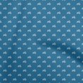 thumbnail image 1 of oneOone Rayon Blue Fabric Tractor Fabric For Sewing Printed Craft Fabric By The Yard 56 Inch Wide, 1 of 5