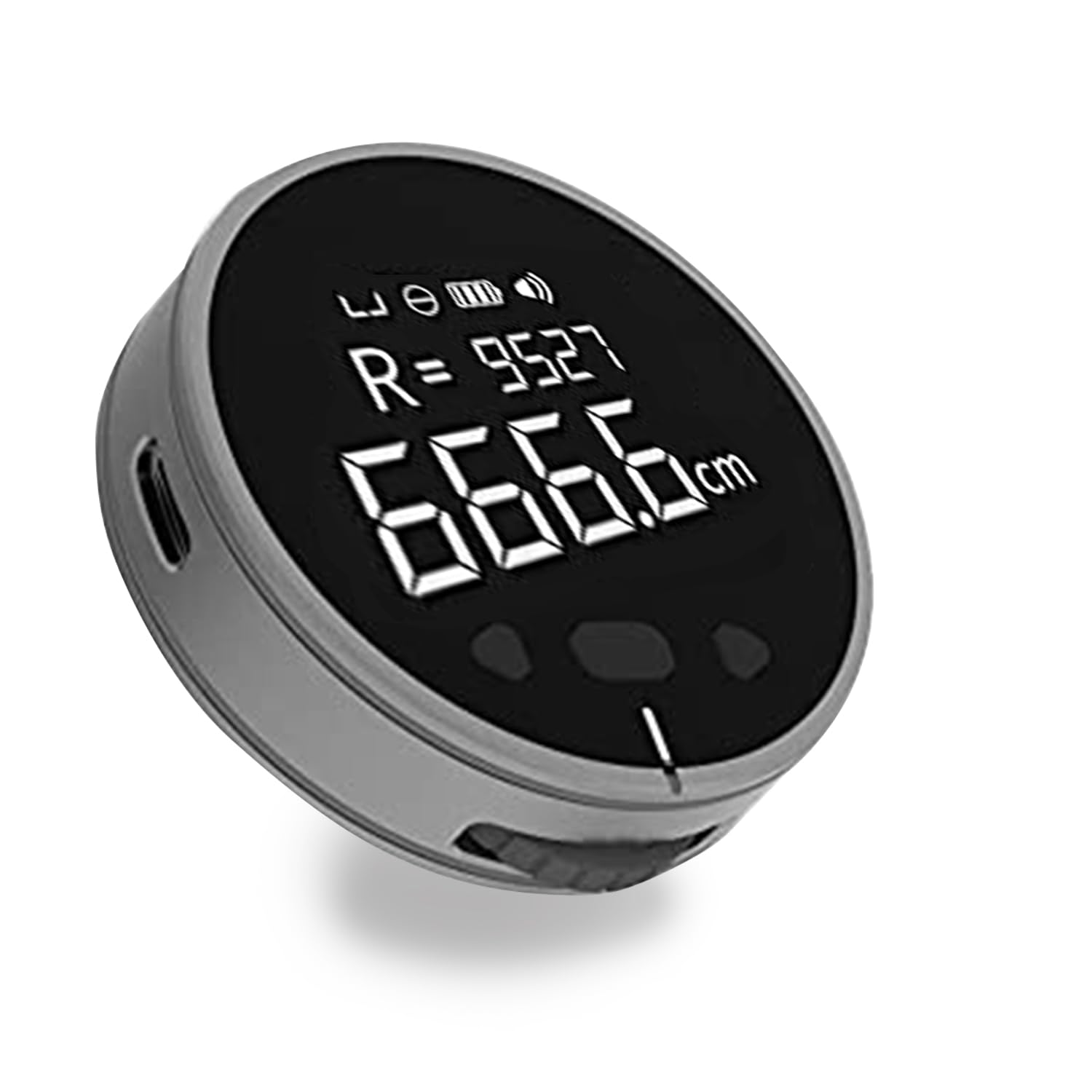 Rechargeable Digital Ruler,Electronic Tape Measure, LCD Display Digital Measure Tape Ruler,Multifunctional Tape Measure Set,High Precision Length Measuring Tool Kit