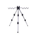 thumbnail image 1 of Unatoiry Fishing Rod Telescopic Holder Tripod Bracket Pole Support Portable Stand A Silver, 1 of 6