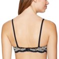 thumbnail image 2 of Maidenform Soutien-Gorge Demi Natural Boost pour Femmes, 34A, Noir/stone, 2 of 7