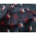 thumbnail image 4 of oneOone Silk Tabby Fabric Arrow Ikat Print Fabric By Yard 42 Inch Wide, 4 of 4