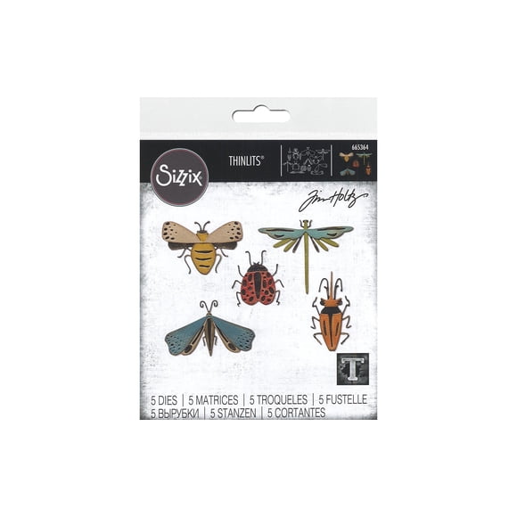 Sizzix THoltz Thinlits Die Funky Insects