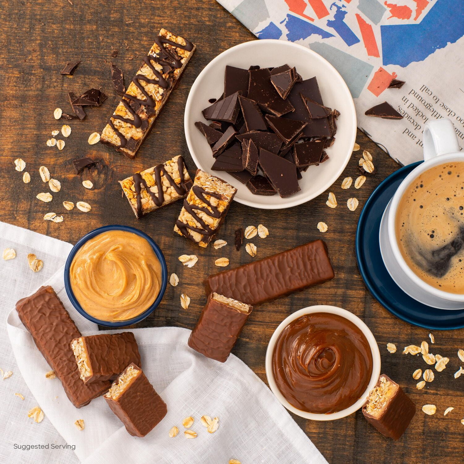 Quaker Dipps Barres tendres Caramel et noix