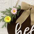 thumbnail image 3 of Hello Sign Home Decor  Front Door  Wood Hanging Welcome Sign  for Farmhouse porch Wall, 3 of 9