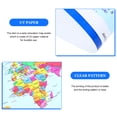 thumbnail image 3 of Shisuyan 2Pcs World Map Children Preschool Poster Household Kids Cognitive Poster, 3 of 8