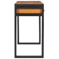 thumbnail image 3 of vidaXL Desk with 2 Drawers 100x40x75 cm Teak Wood, 3 of 5