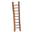 thumbnail image 2 of ZheElen Multipurpose Wooden Home Decoration Simulation Ladder Exquisite And Eco-Friendly Mini Christmas Ladder Decor Ornament L, 2 of 6