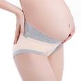 thumbnail image 2 of XZNGL Culottes de Maternité pour la Grossesse Culottes de Maternité Taille Basse en V en Coton Culottes de Grossesse Post-Partum Culottes en Coton pour Femmes, 2 of 7