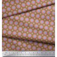 thumbnail image 2 of Soimoi Rayon Fabric Flower Artistic Decor Fabric Printed Yard 56 Inch Wide, 2 of 3
