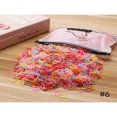 thumbnail image 1 of SNNROO 1000PCS/Pack - 0.51in Diameter Colorful Elastic Hair Bands For Girls  Stylish Disposable Hair Ties For Ponytail  Braiding And Daily Use - Small And Delicate - Highly Stretchy - Gre, 1 of 1