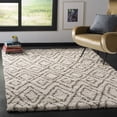 thumbnail image 1 of SAFAVIEH Hudson Augustine Tapis Géométrique Diamants Shag, 1 of 4