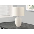 thumbnail image 1 of Monarch Specialties Lighting, 25"h, Table Lamp, Cream Ceramic, Ivory / Cream Shade, Transitional, 1 of 6