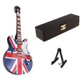 thumbnail image 1 of lionlar Mini Wood Electric Guitar Model 1/6 Home Musical Instruments Toys ollhouse D, 1 of 5