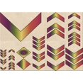 thumbnail image 1 of Ahgly Company Machine Washable Indoor Rectangle Transitional Golden Blonde Gold Area Rugs, 5' x 7', 1 of 7