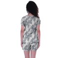 thumbnail image 3 of Moomaya Pyjama en Coton pour Femmes, Ensemble de Nuit 2 Pcs avec Shorts, Ensembles de Pyjama avec Shorts, 3 of 7