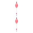 thumbnail image 3 of QualitChoice Canne à Pêche Dérivante Étanche Rotation 360° Mousse Lumineuse Alarme Dérivantes Forte Résistance à la Traction pour Eau Salée Rose 2ensemble, 3 of 6