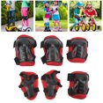 thumbnail image 3 of 6-Piece/Set Wheel Adjustable Knee Pads And Elbow Sliding Pads, Kids Knee Pads & Elbow Pads Set For 6-18 Years Old, 3 of 8