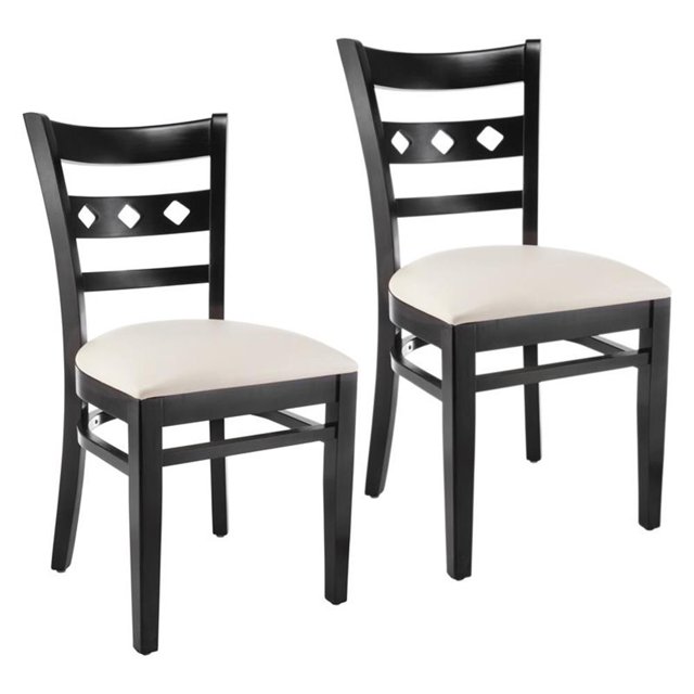 Beechwood Mountain Chaise d'Appoint en Diamant Noir (Lot de 2)