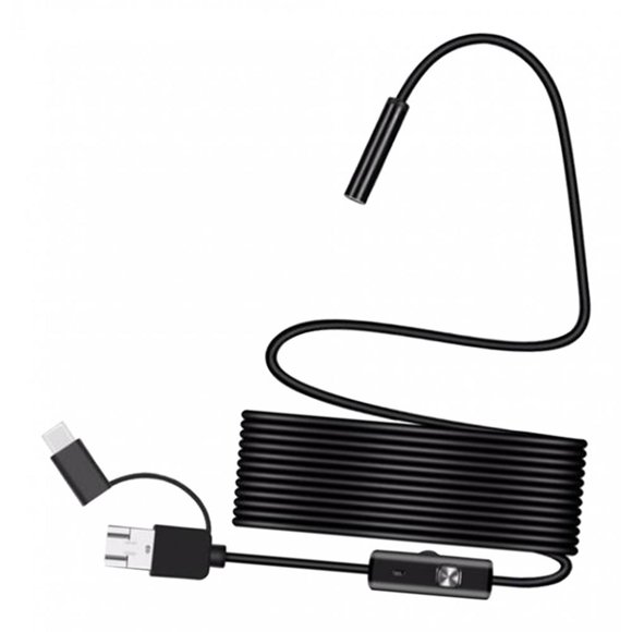 maskred Portable 8mm Camera Waterproof Endosocope for Smartphones PC 1m
