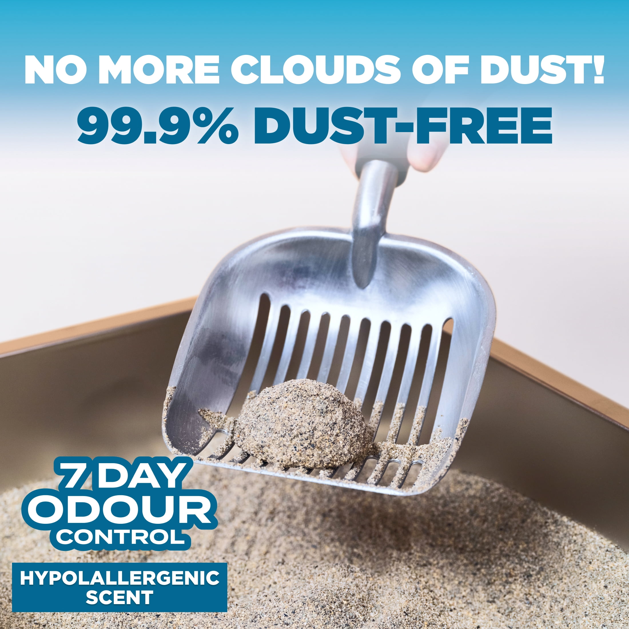 Arm & Hammer Cloud Control Breathe Easy Clumping Clay Cat Litter, 17.2 kg