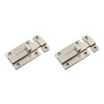 thumbnail image 2 of relayinert Heavy Duty and Reliable Door Security Slide Latch Lock with Screws 3inch Shed Style A 2Set, 2 of 6