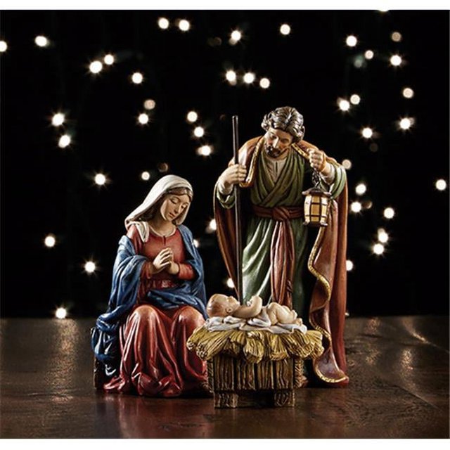 BC Catholique YC168 Ensemble de Crèche Adams de 5 Po