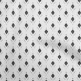 thumbnail image 1 of oneOone Polyester Spandex White Fabric Asian Ikat Craft Projects Decor Fabric Printed by The Yard 56 Inch Wide, 1 of 4