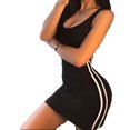thumbnail image 1 of Women Short Mini Dress Cocktail Party Evening Bodycon Sleeveless, 1 of 3