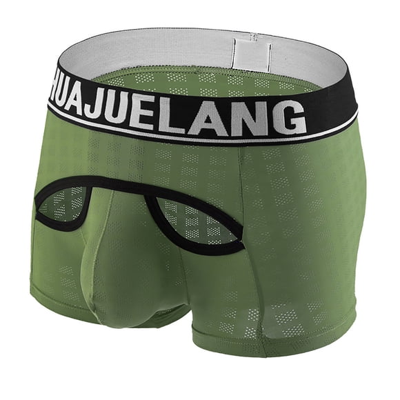 DPTALR Men's Men's Underwear Boxer Shorts Sexy Breathable
