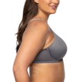 thumbnail image 4 of Vanity Fair Womens Beauty Back Full Figure Underwire Bra, 44DD, Steele Violet, 4 of 6