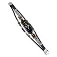 thumbnail image 3 of Wweixi Vintage Ethnic Bracelet High Compatibility Easy To Install Wide Application Replacement Bracelet Brown silver, 3 of 6