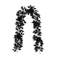 thumbnail image 2 of Amzcrzy Simulation Vine Halloween Rose Leaves Simulation Rattan Artificial Rose Leaves Decoration Arrangement Thanksgiving Pumpkin Rattan. Christmas Decorations Halloween Decorations Fall Decor, 2 of 6